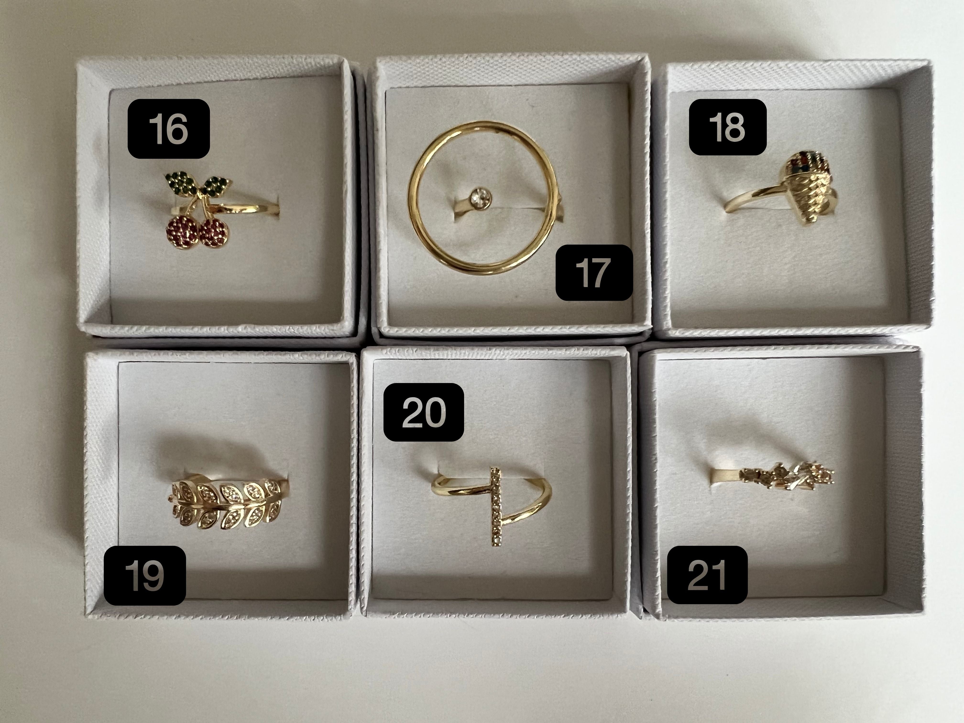 Adjustable Stacking Rings Collection