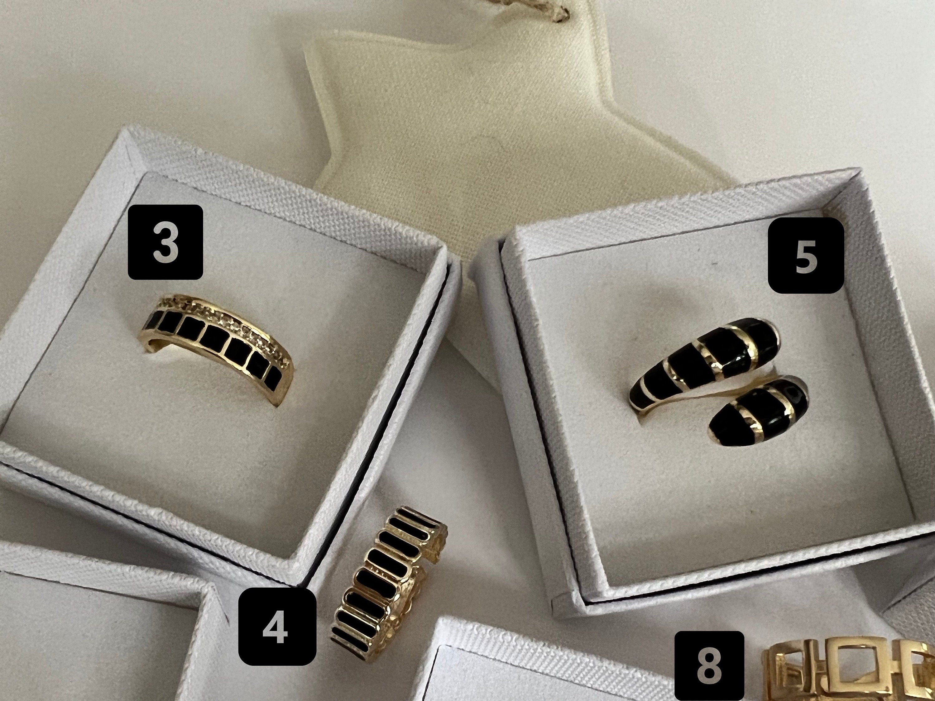 Adjustable Stacking Rings Collection
