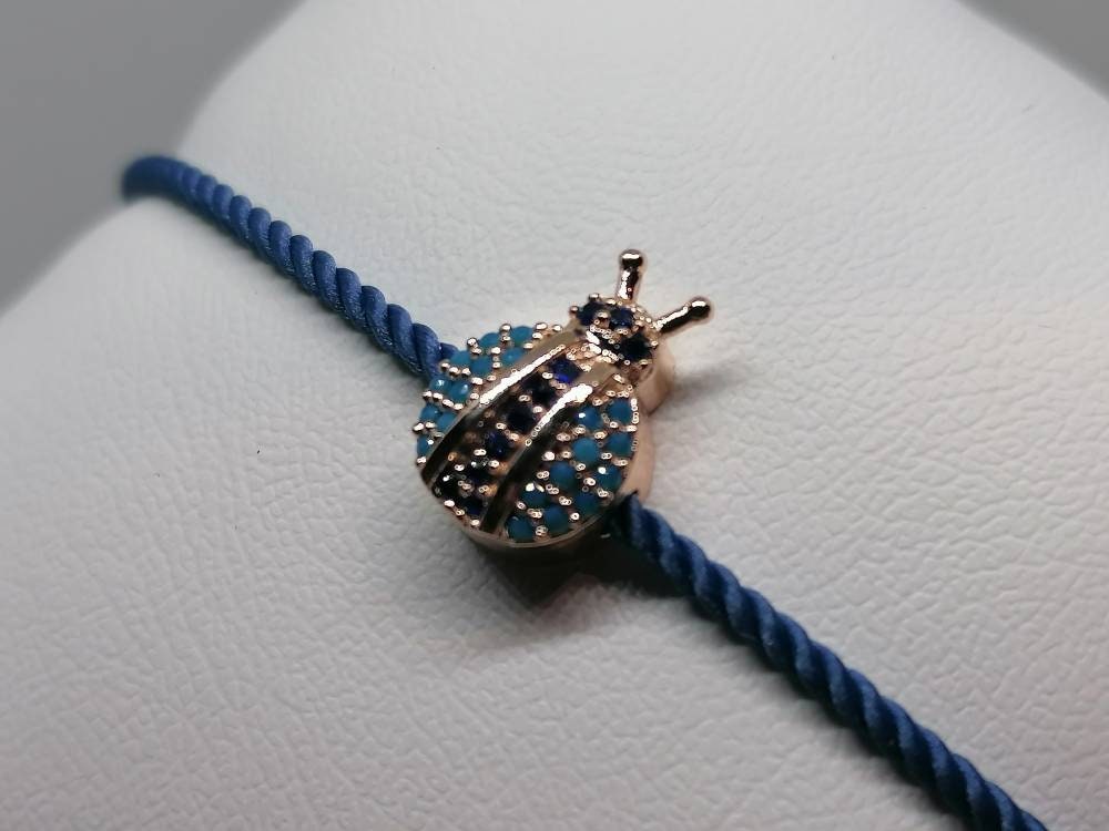Lucky Ladybird Charm Bracelet