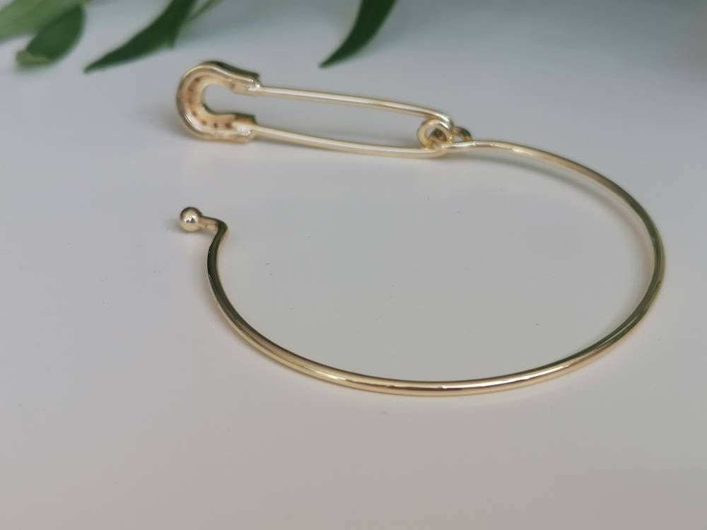 Safety Pin Bangle