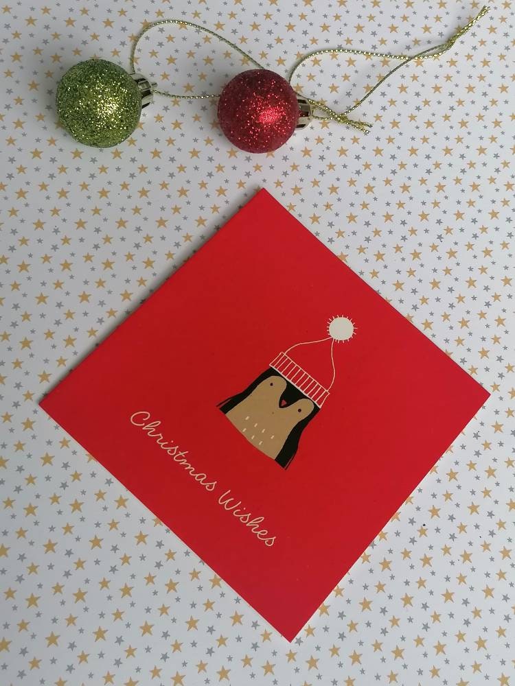 Xmas Card - Add On a Christmas Card with your order - Handwritten personalised message