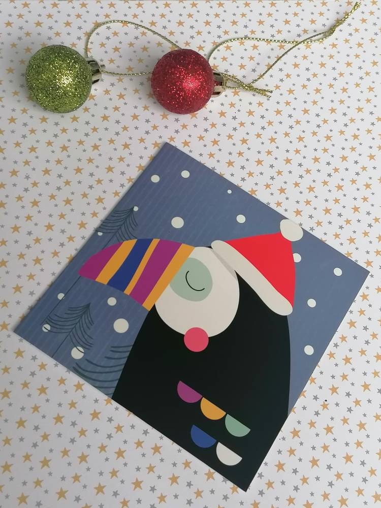 Xmas Card - Add On a Christmas Card with your order - Handwritten personalised message